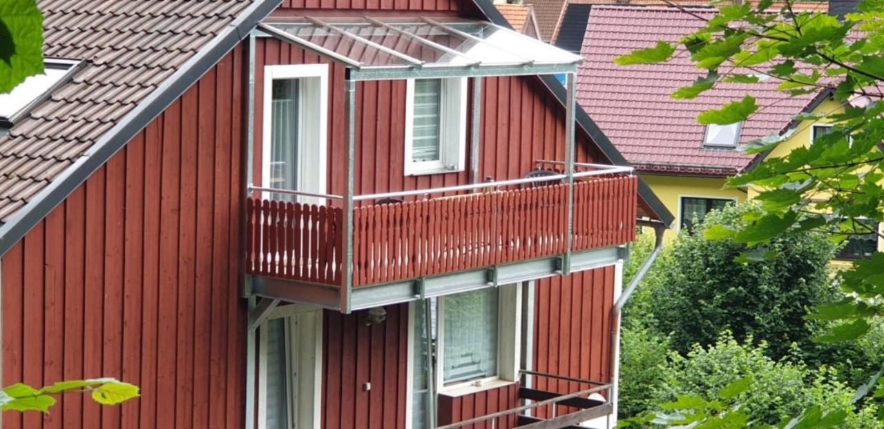 Fewo Mit Balkon Direkt Am Wald Und Wanderweg Ruhe Pur 2 Og Bad Sachsa Bagian luar foto