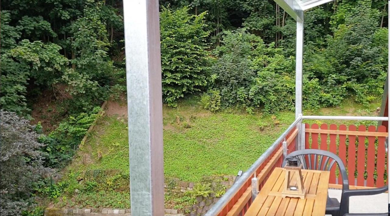 Fewo Mit Balkon Direkt Am Wald Und Wanderweg Ruhe Pur 2 Og Bad Sachsa Bagian luar foto